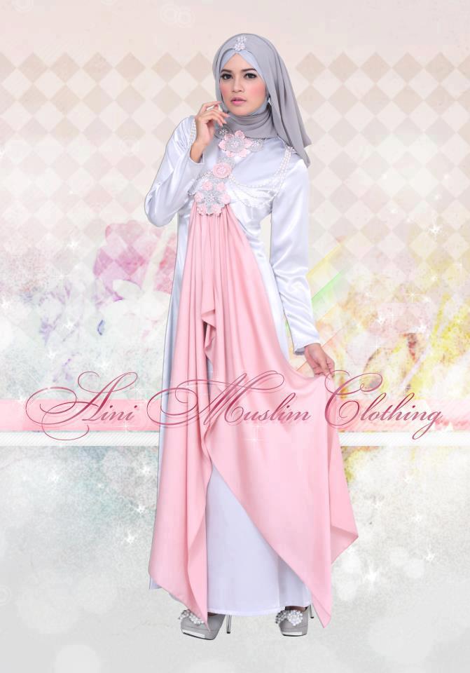 Pusat Baju Muslim Gamis Dress Gaun Pesta Muslimah  2016 